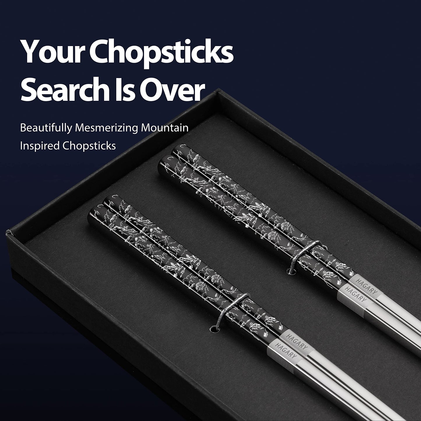 Mountain Metal Reusable Chopsticks