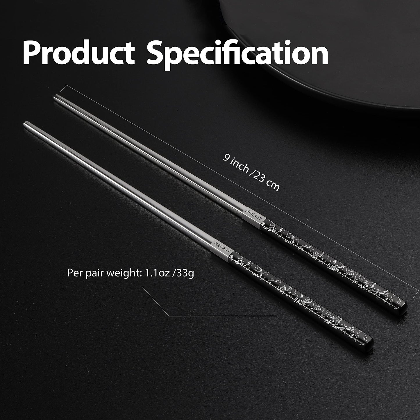 Mountain Metal Reusable Chopsticks