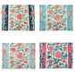 Peony Flowers Placemats Set of 4