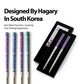 Cherry Blossom Rainbow Metal Reusable Chopsticks